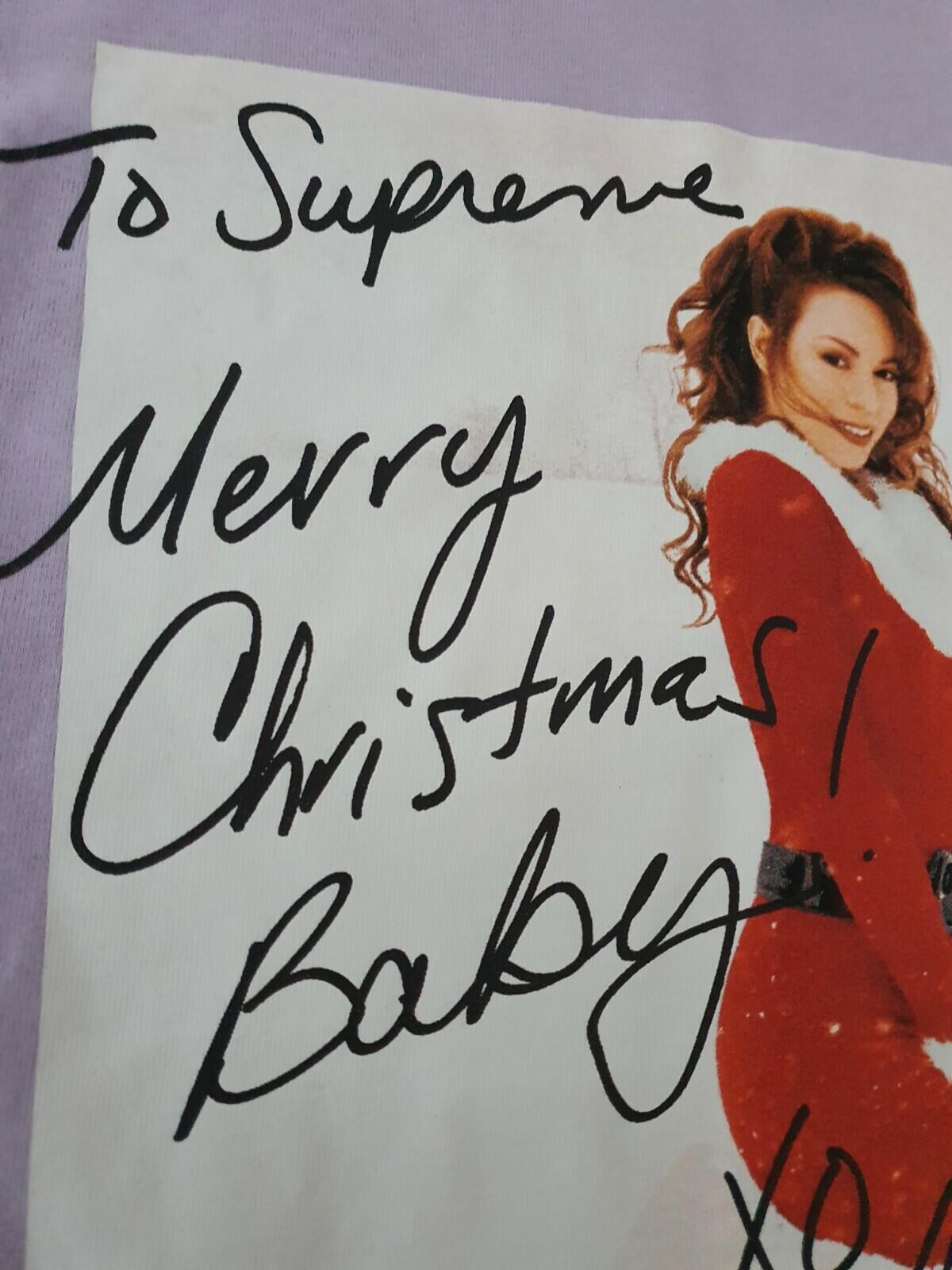 FW20 Supreme Mariah Carey Tee Light Purple Size M