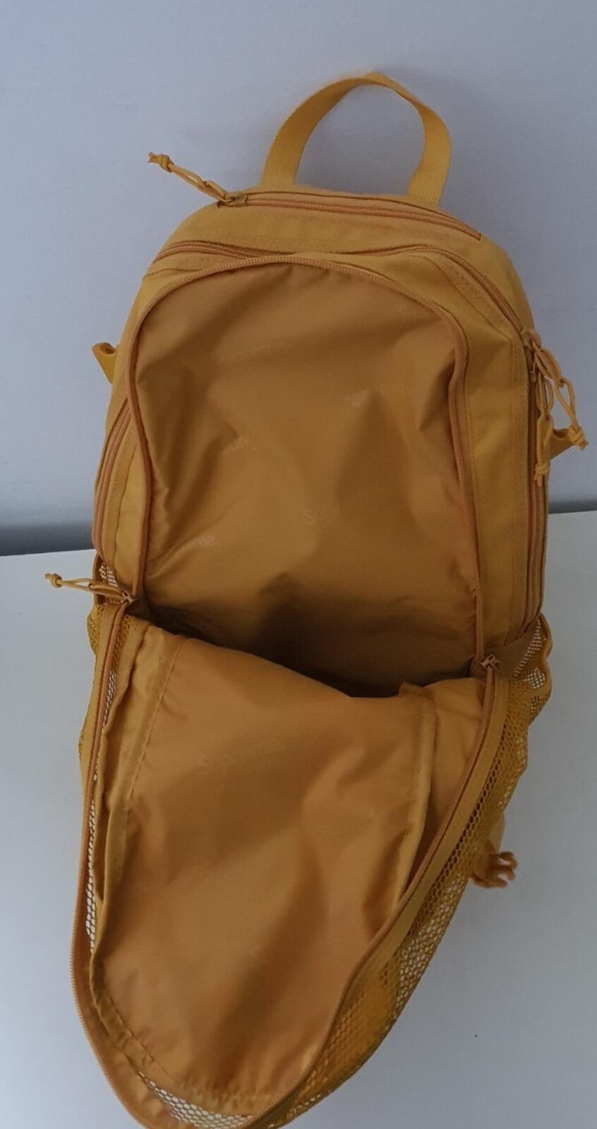 SS20 Supreme gold backpack Cordura yellow