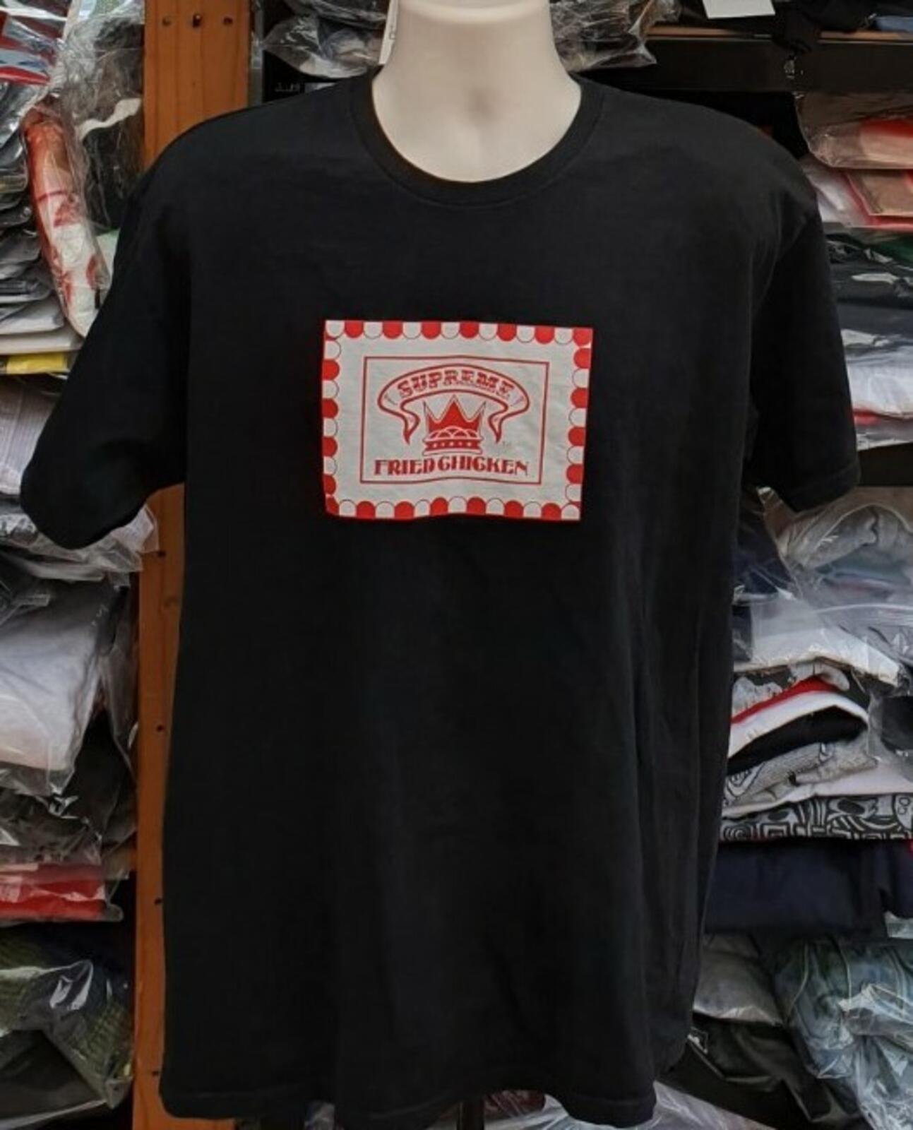 SS12 Supreme Fried Chicken Tee Black Size L