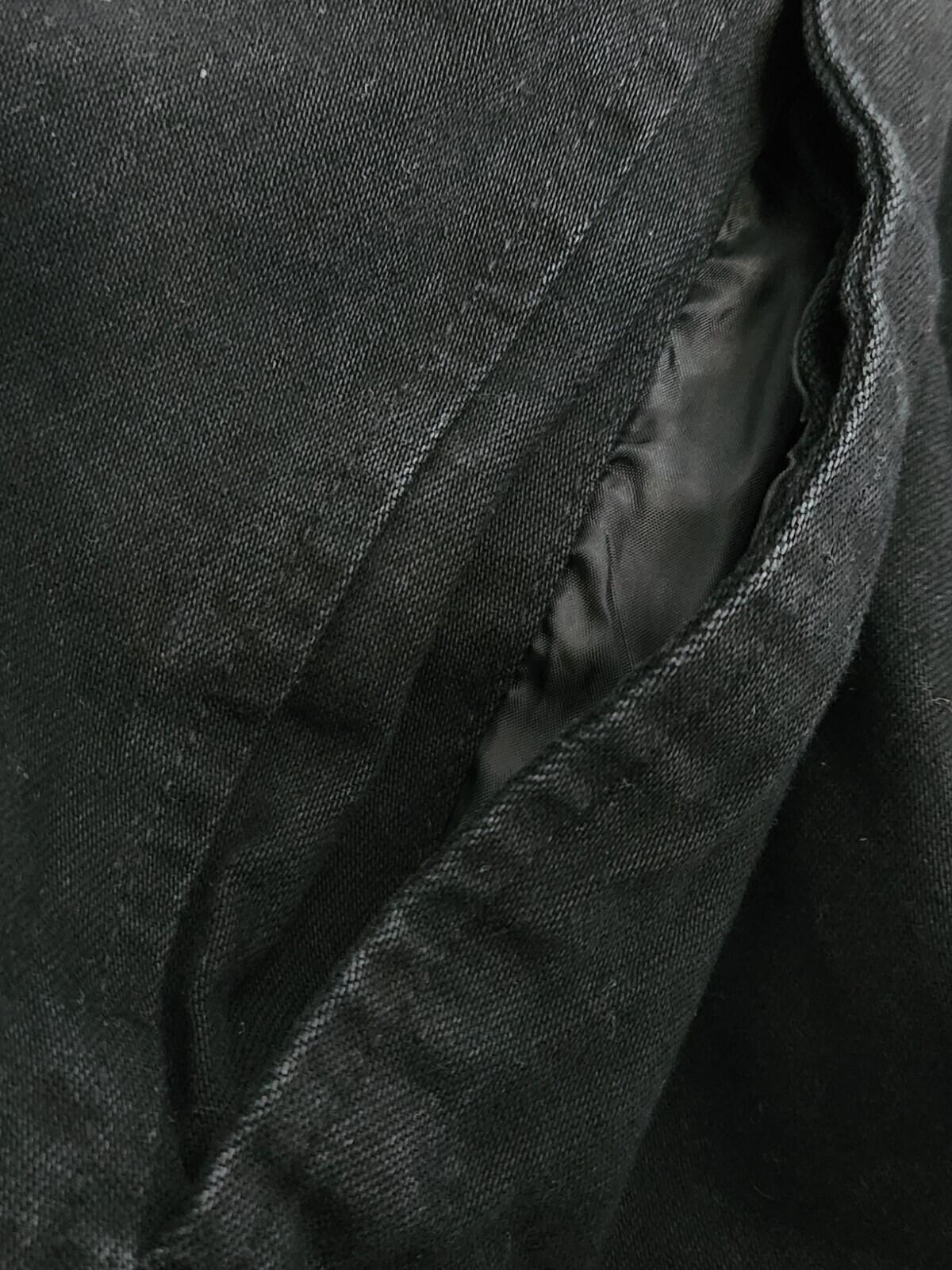 HW22 Supreme Fleece Hooded Denim Hemd S Small Schwarz gestepptes gesticktes Logo