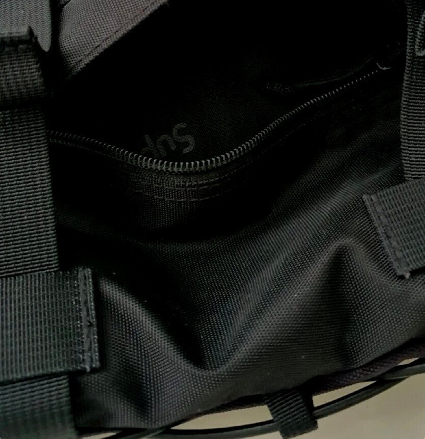 FW19 Supreme Waist Bag Black