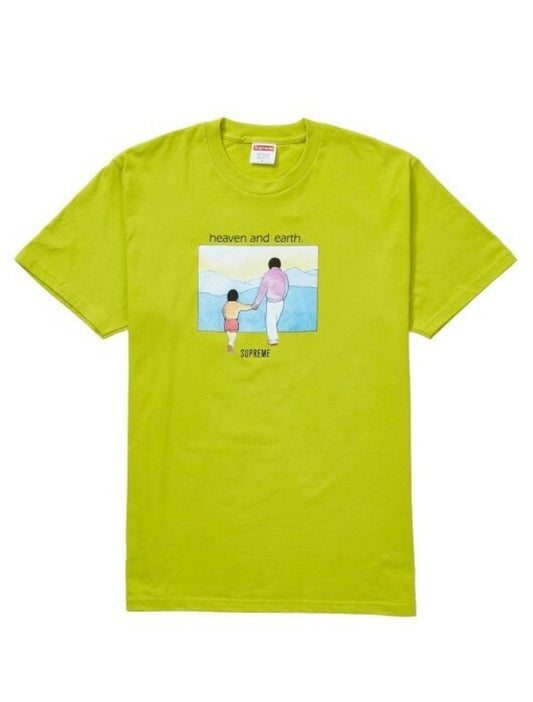 FW19 Supreme Heaven and Earth tee size XL T-shirt Sulfur