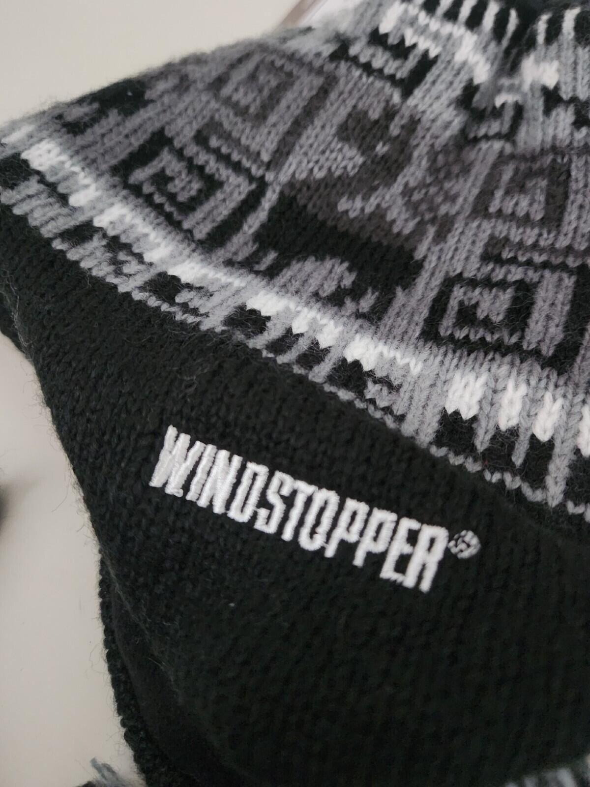 FW20 Supreme Chullo Windstopper Ohrenklappen-Beanie Schwarz GORE-TEX
