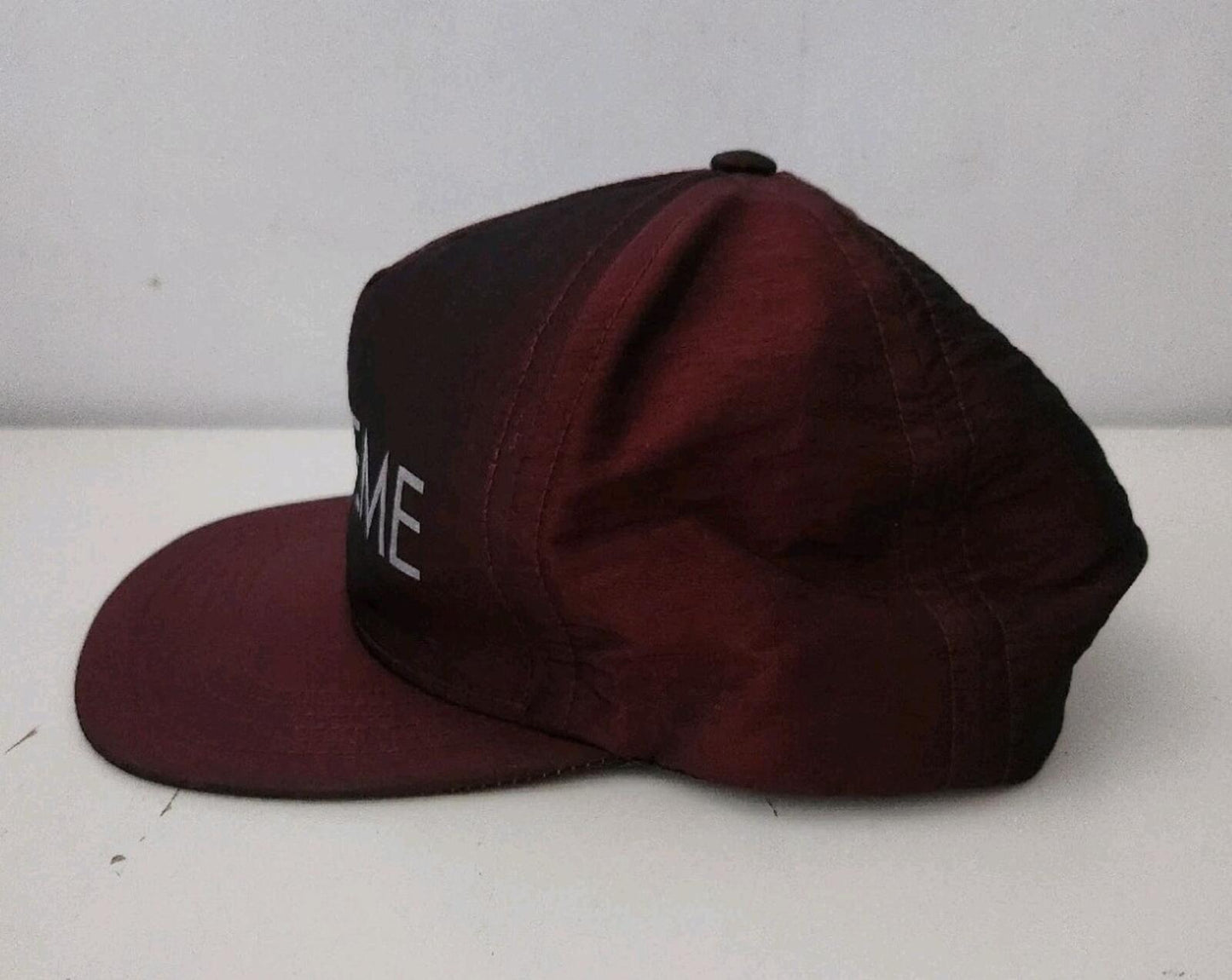 FW13 Supreme Iridescent 5- Panel Starter Cap Reflective Hat Rare Vintage 2013