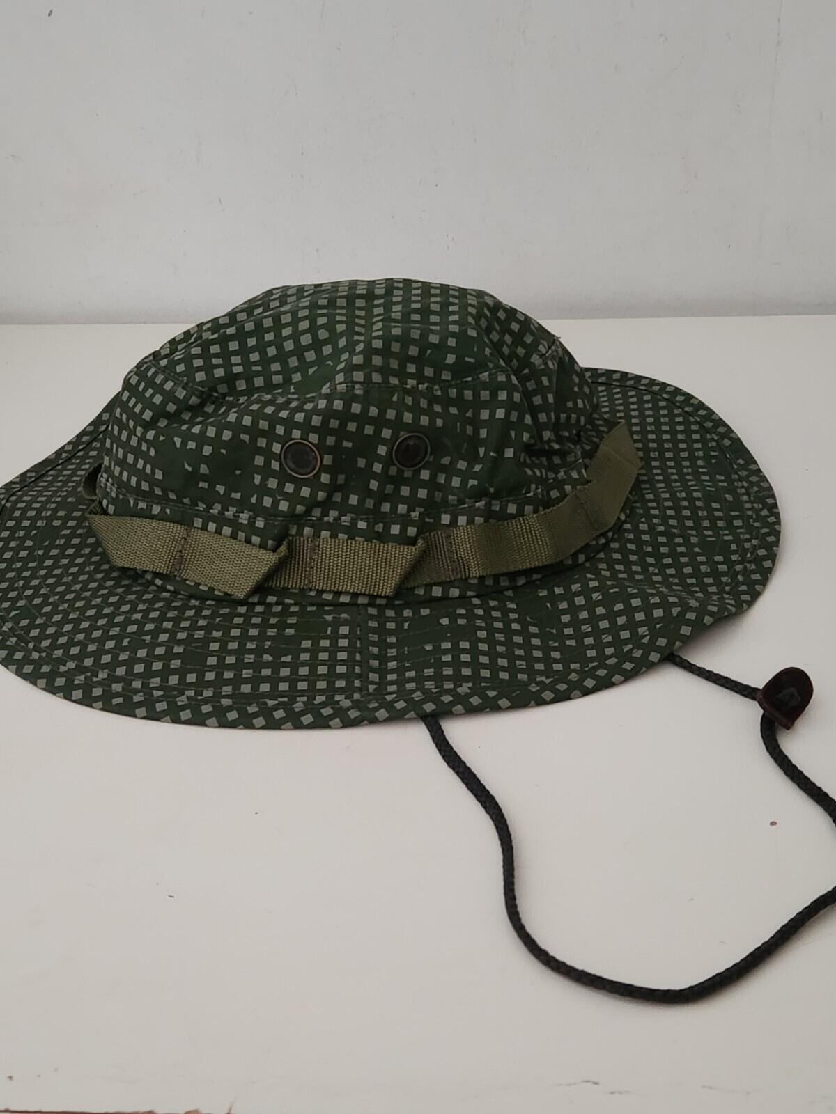 SS14 Supreme Grid Camo Boonie Bucket hat M/L Crusher Green Medium / Large Olive
