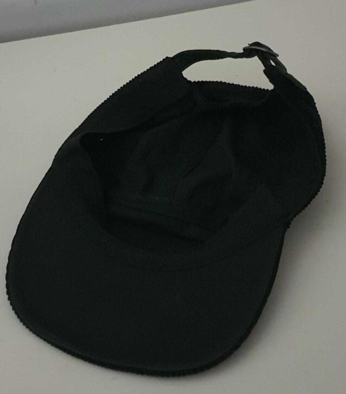 SS18 Supreme Corduroy camp cap black hat box logo