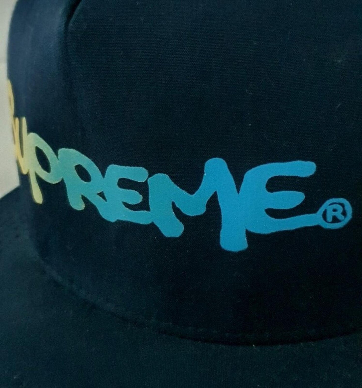 SS11 Supreme x Lance Mountain navy 5-panel cap vintage hat Starter Graffiti Rare