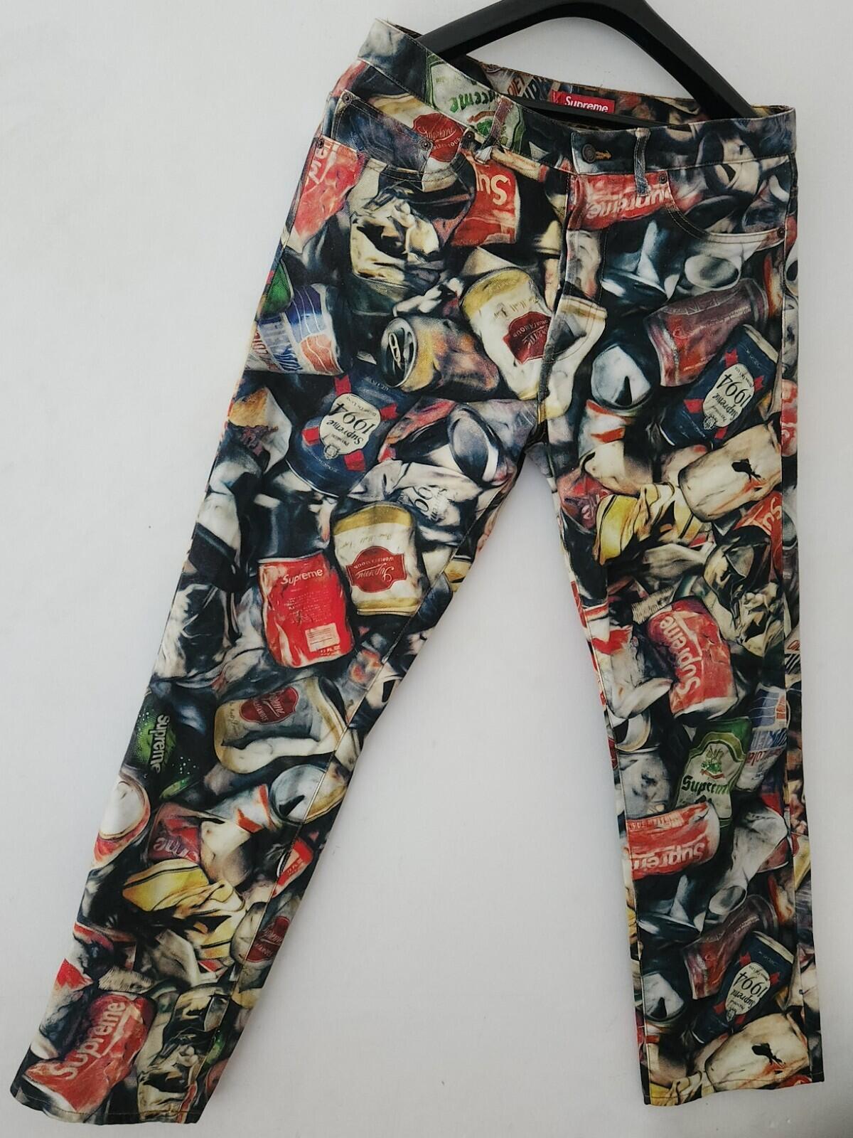 SS21 Supreme Cans regular jeans size 34 W34 L32 Cotton Trousers Pants