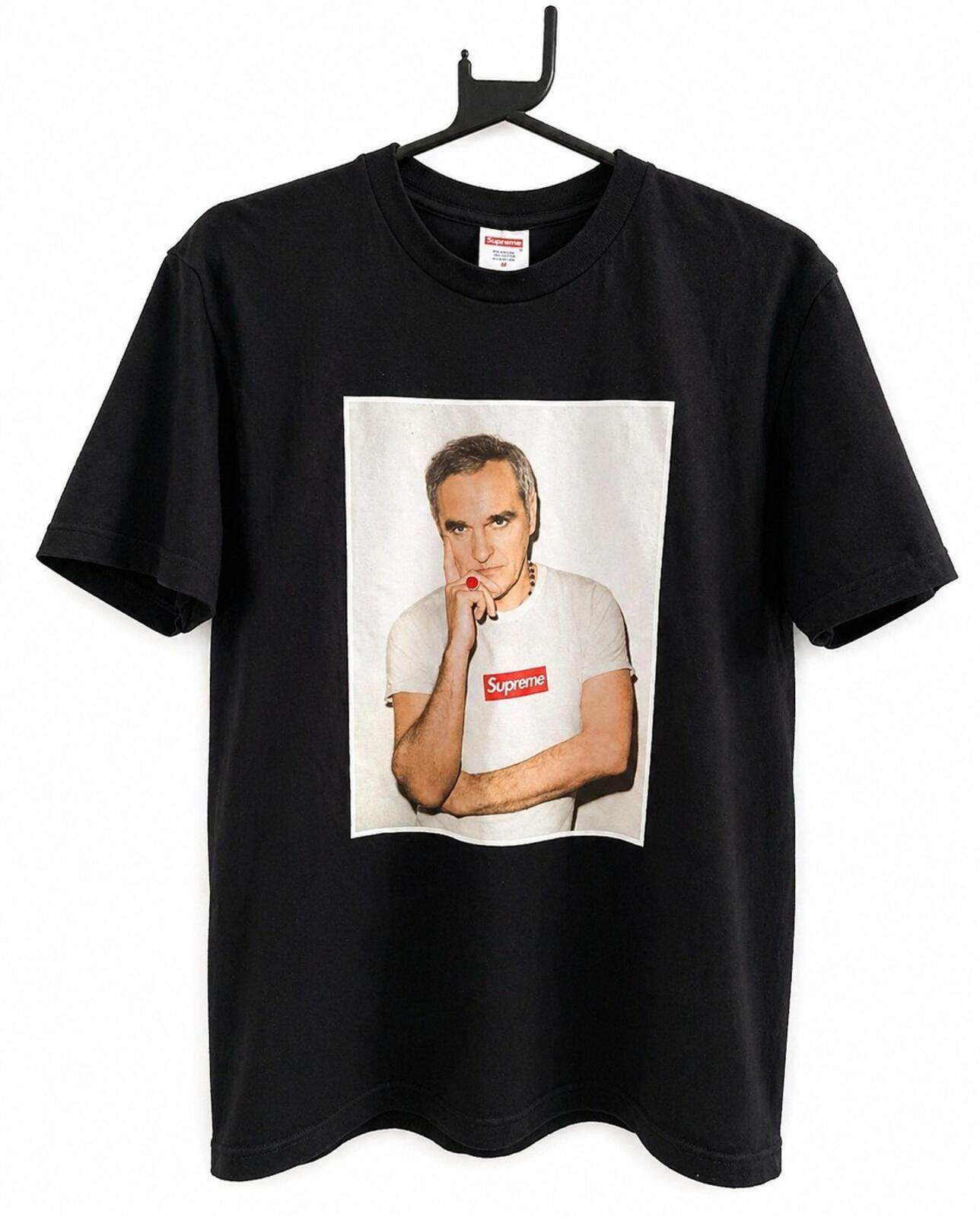 SS16 Supreme x Morrissey Photo Tee Black Size M