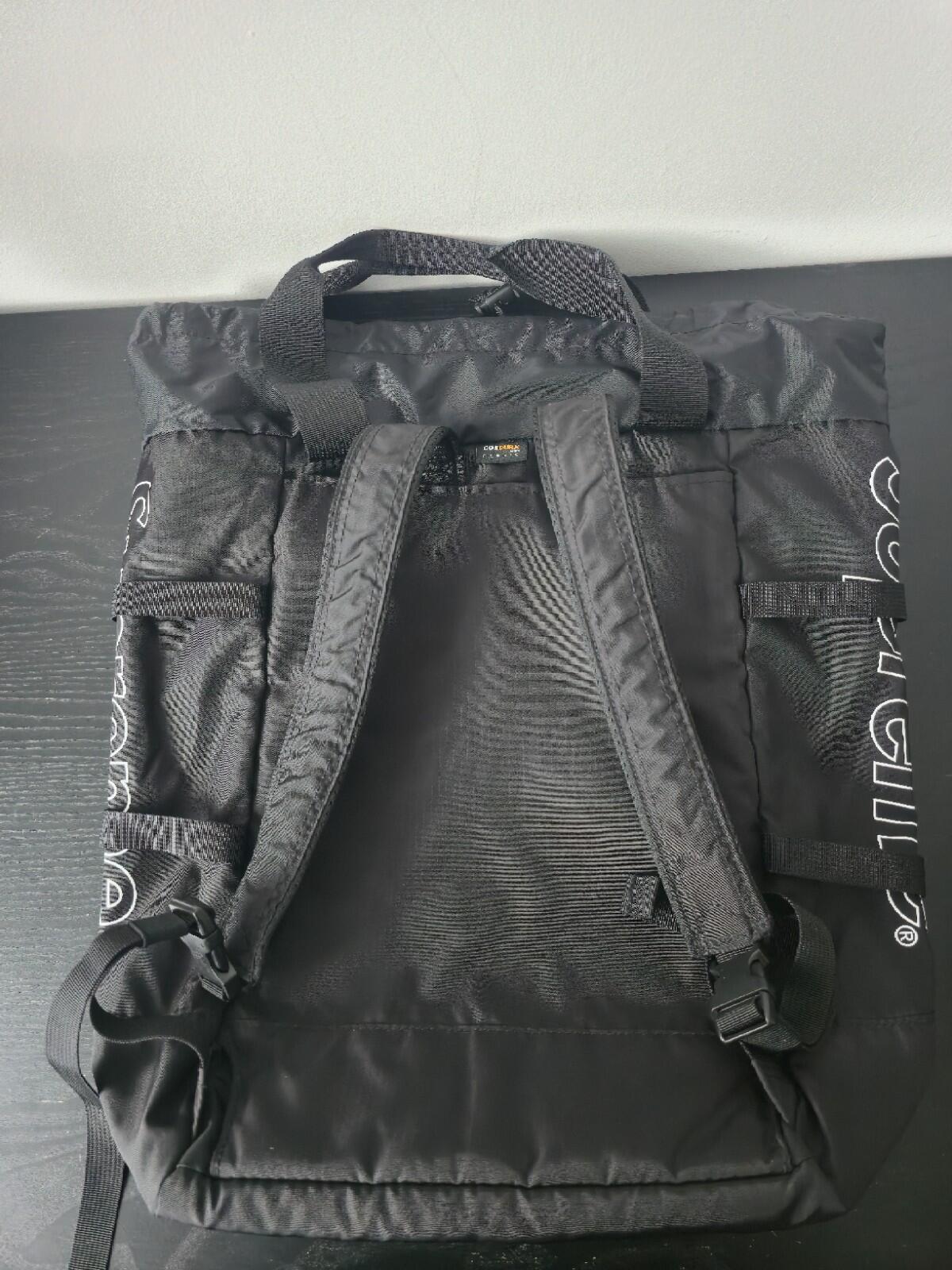 SS19 Supreme tote backpack Black Bag Cordura 18L