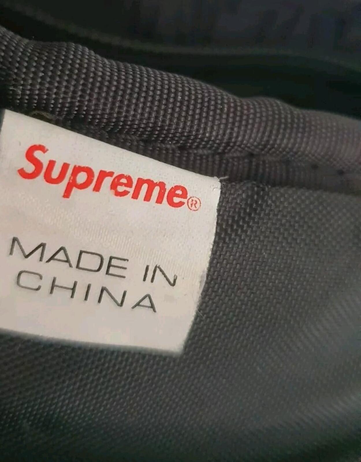 SS19 Supreme Black Backpack Schwarz