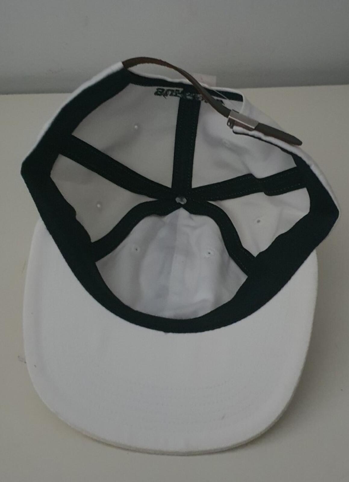 SS16 Supreme S Logo Reflective Logo 6-Panel cap white hat New With Tag