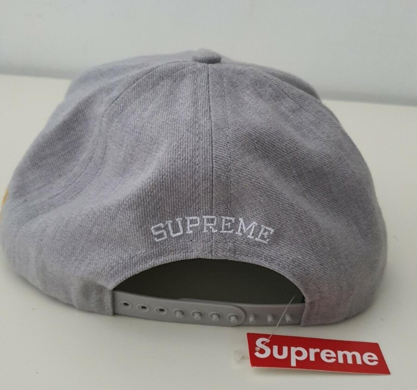 SS12 Supreme Visions of Gold 5-panel Cap Grey