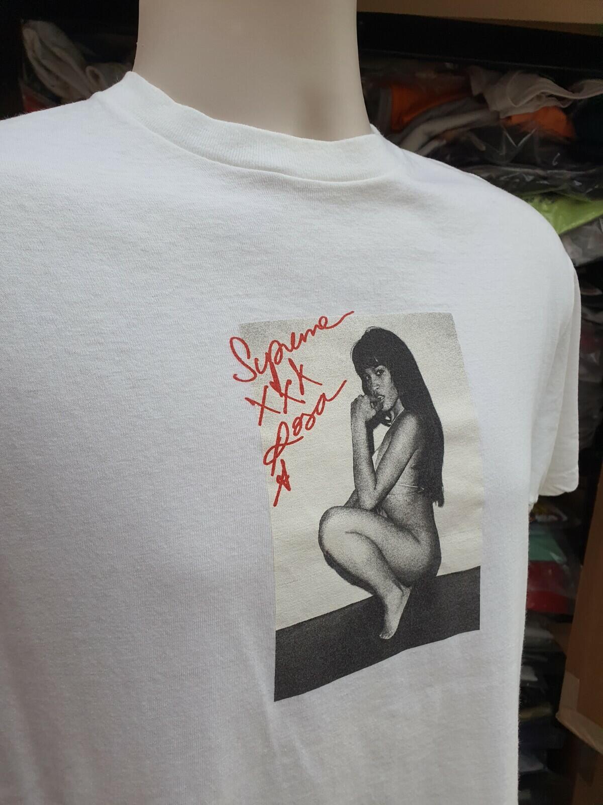 FW09 Supreme x Rosa Acosta Tee M medium white T-shirt Terry Richardson Very Rare