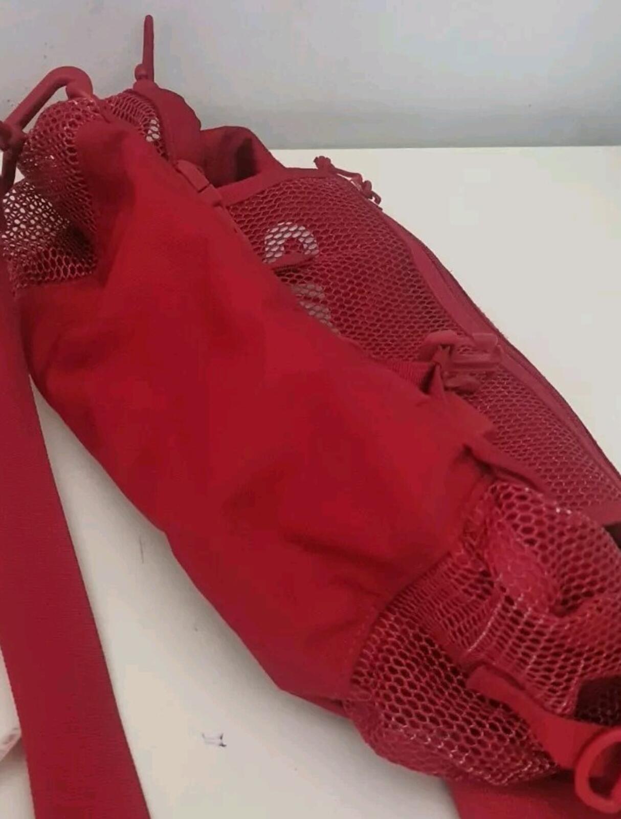 SS20 Supreme Waist Bag Dark Red