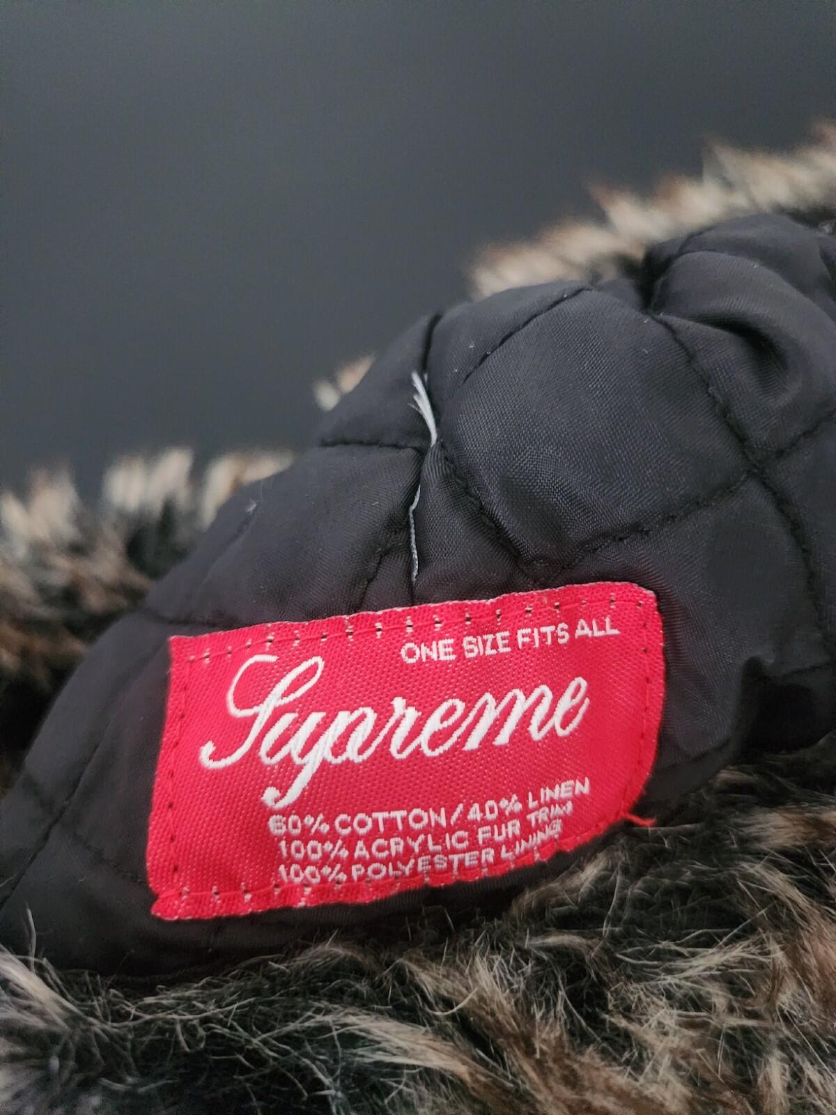 FW10 Supreme Denim Trooper Hat Blue
