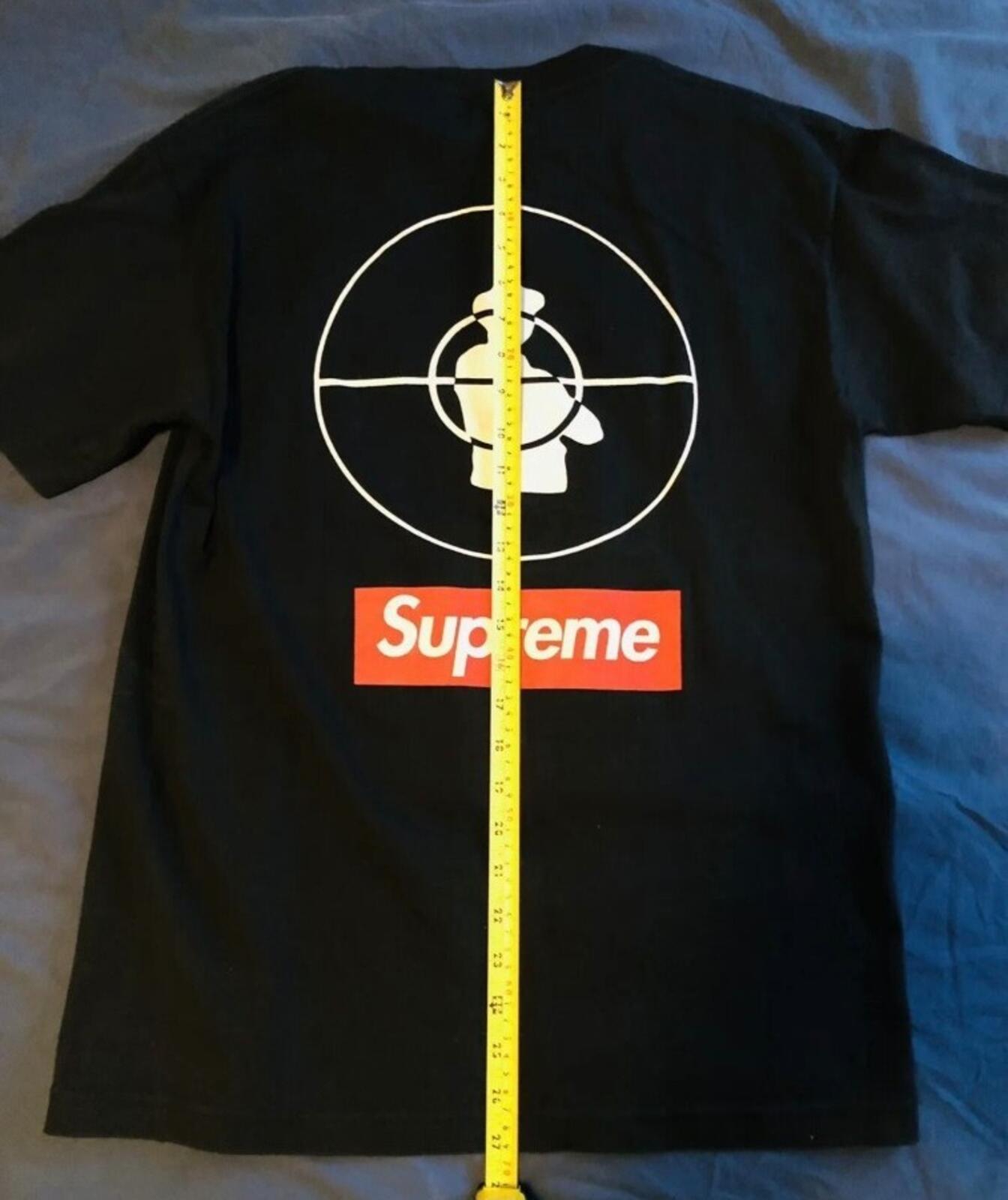 SS06 Supreme x Public Enemy Tee Black Size M