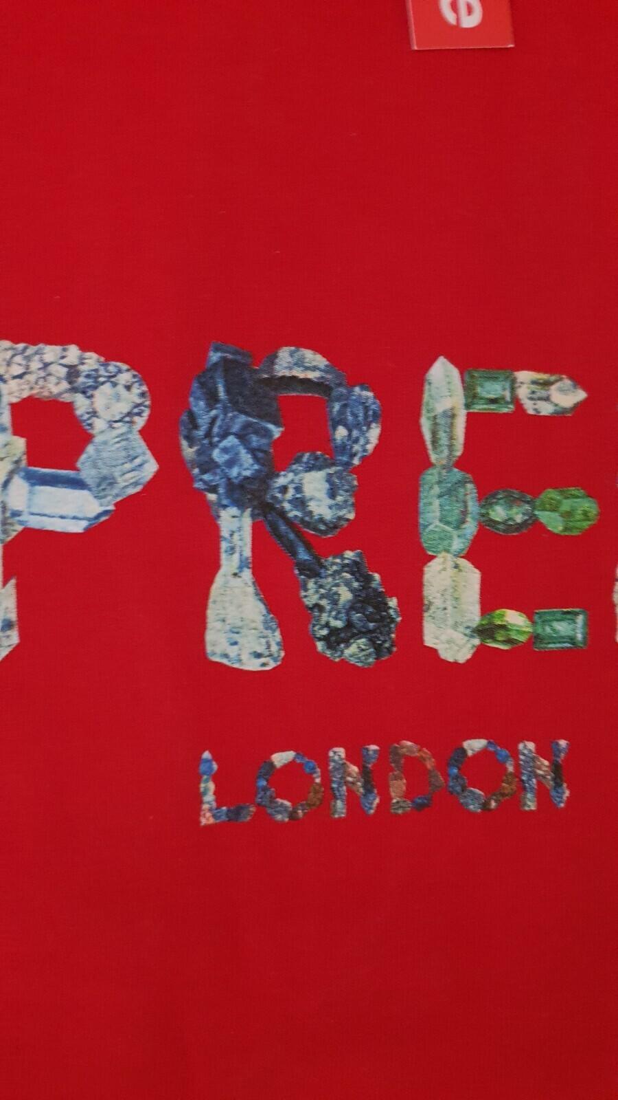 SS18 Supreme Crystals tee red Rocks T-shirt size XL New with tag