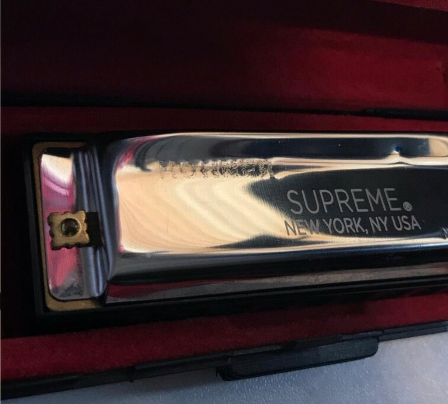 SS12 Supreme Hohner Harmonica Silver