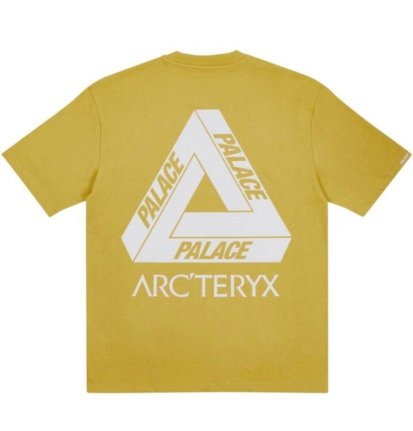 FW20 Palace x Arc'teryx tee size S small gold T-shirt reflective triferg yellow