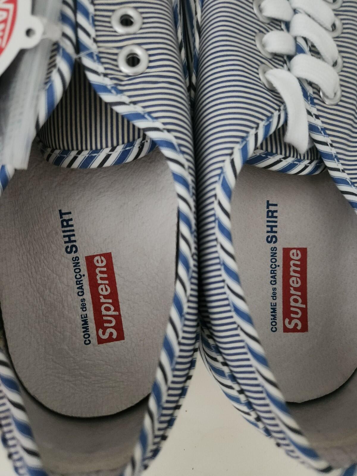 SS12 Supreme x Vans Comme Des Garcons Authentic Pro US 9.5 UK 8.5 EU 42.5 CDG