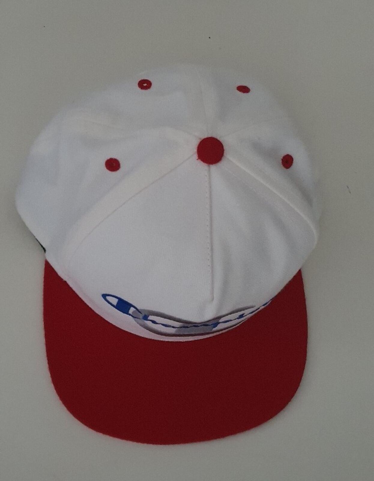 SS15 Supreme x Champion Back Arc Logo 5-panel White cap hat Rare