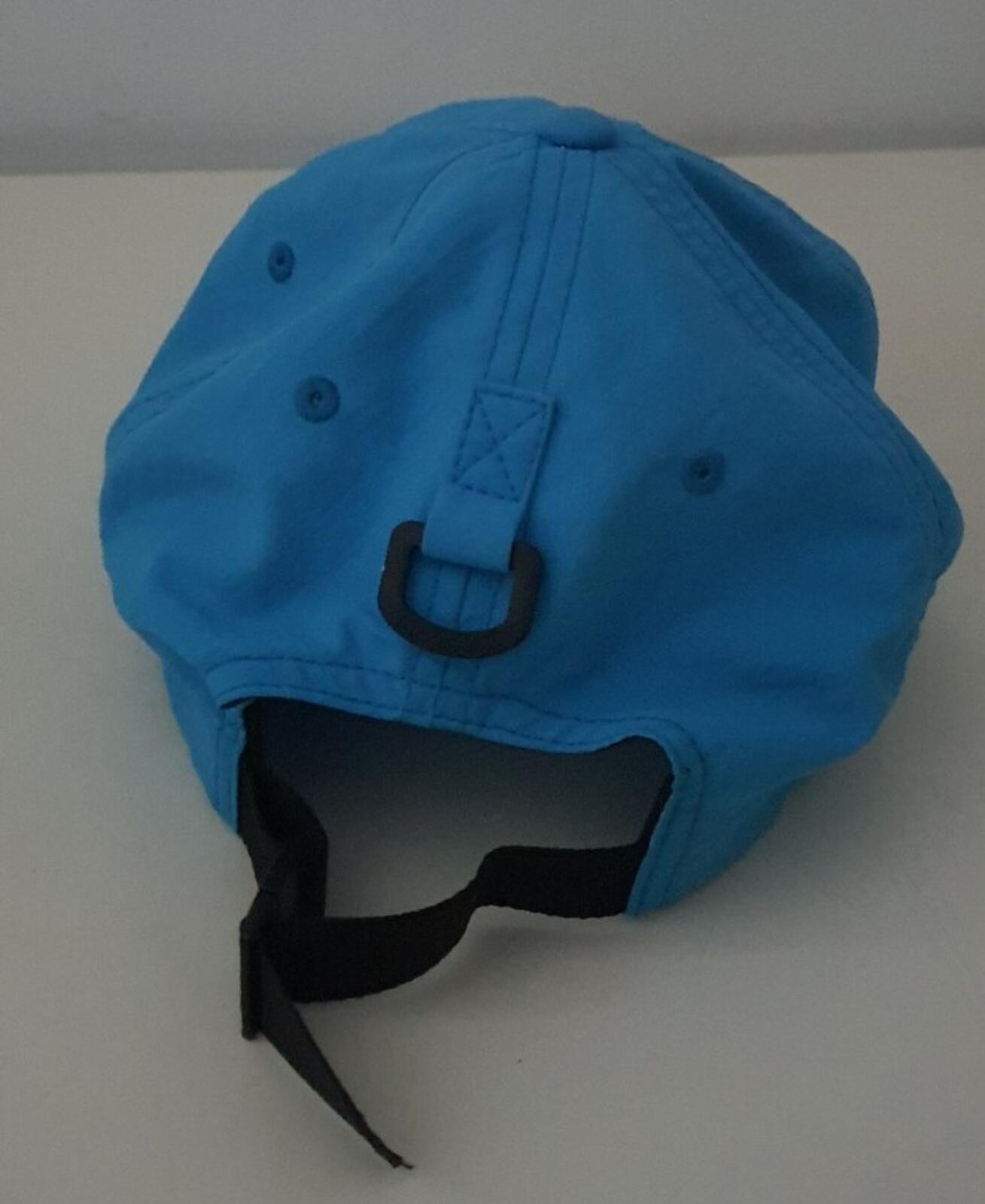 SS21 Supreme Compass 6-panel Cap Cyan Water Resistant