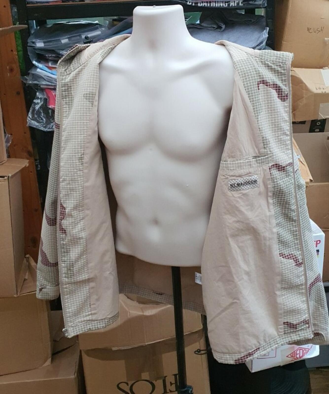 SS20 Supreme Ripstop Utility Jacket Desert Camo Size M
