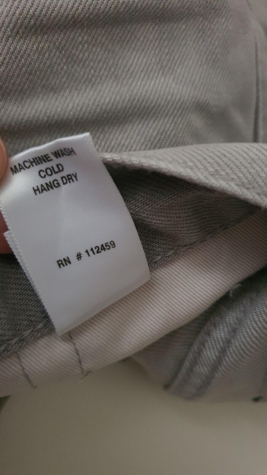 JEAN SHOP Mick  Jeans Washed Grey Denim Size W30 L32 Medium