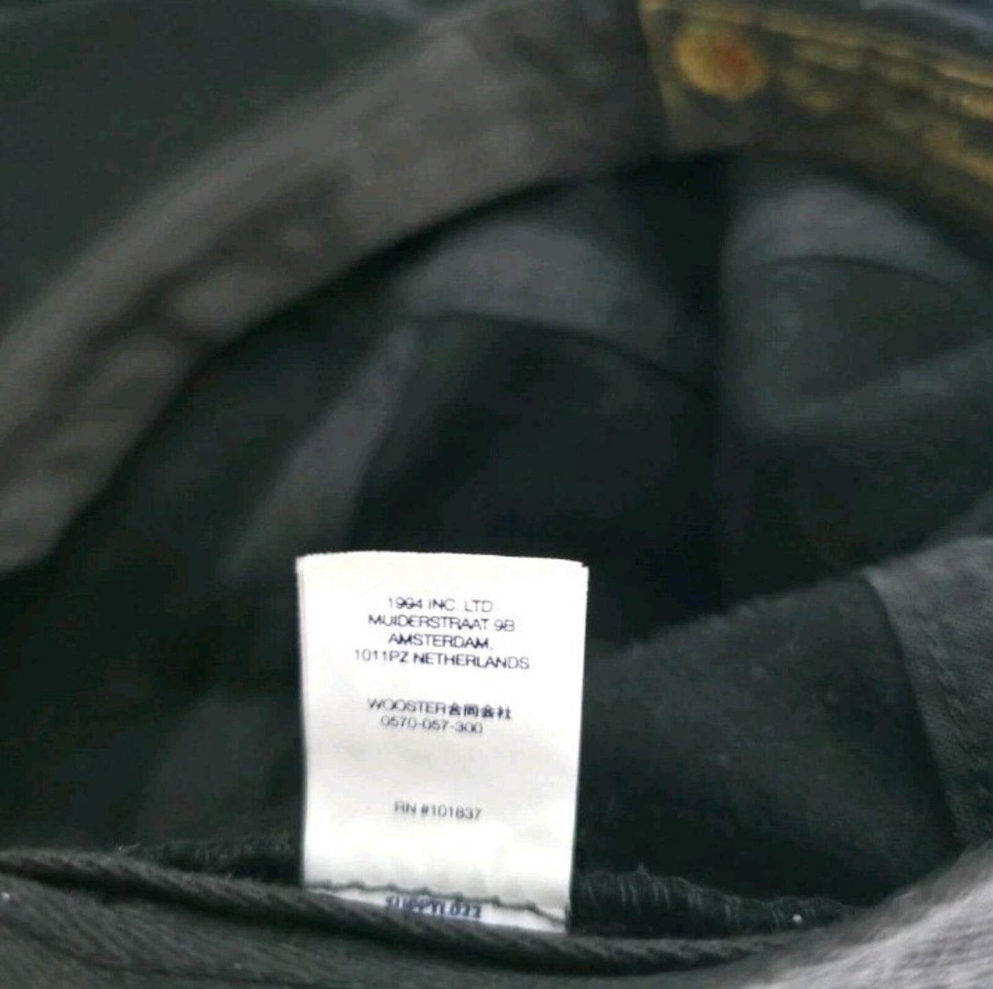 FW21 Supreme Loro Piana Wool Camp Cap Hut Camo Schwarz Capolavoro