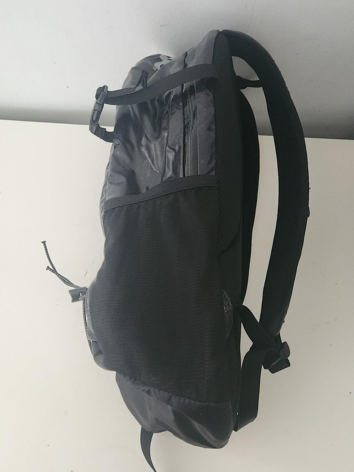 FW17 Supreme black backpack Cordura Fabric box logo Reflective text 20L Bag