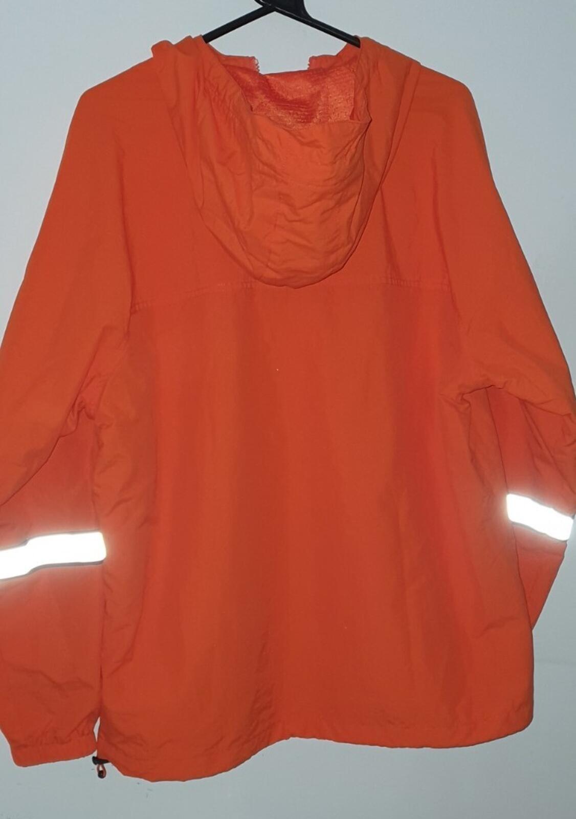 SS18 Supreme Reflective Taping Hooded Pullover L large jacket Water resistant
