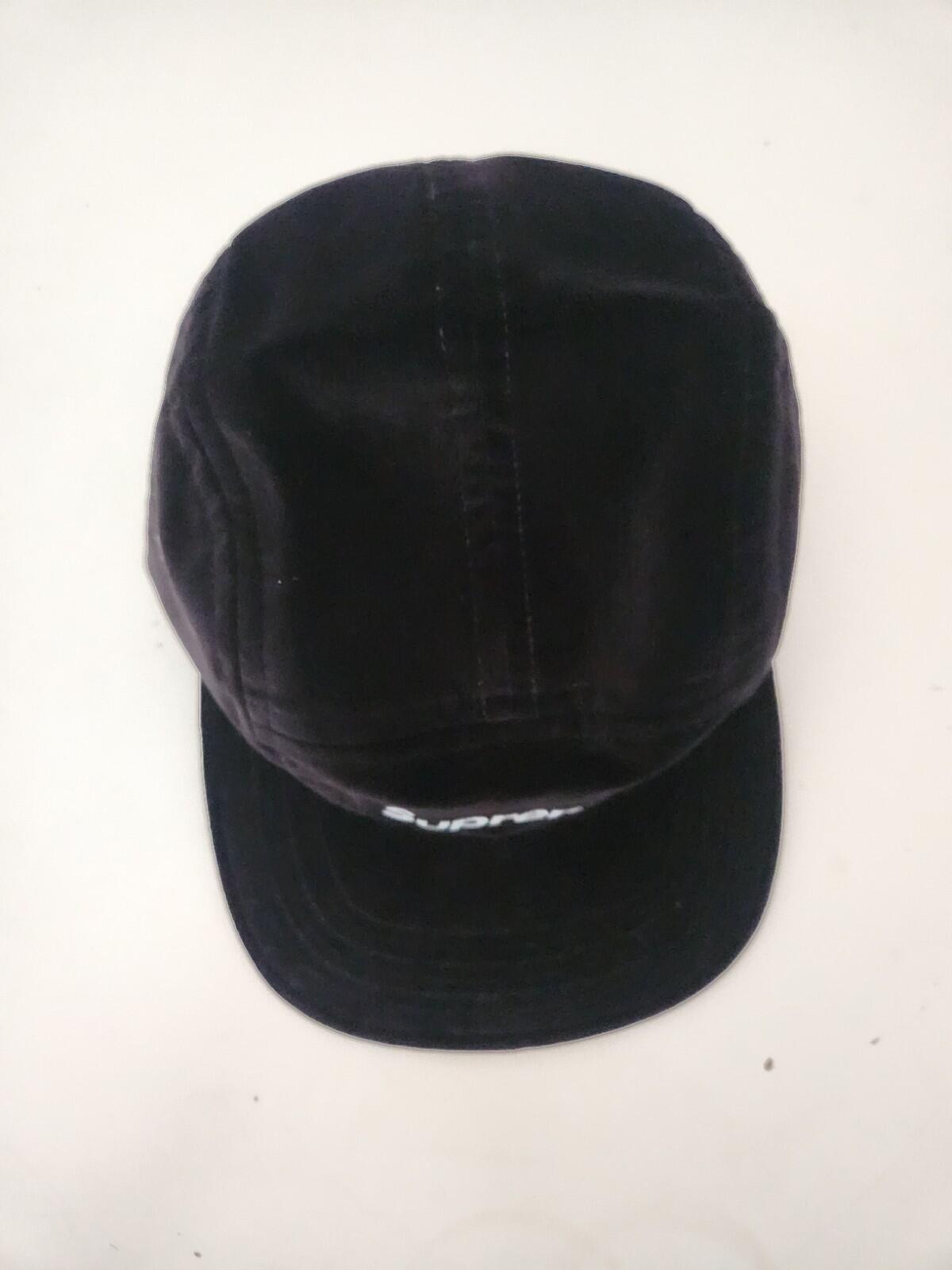 SS16 Supreme Neon Velour Camp Cap Box Logo Hat Made In USA