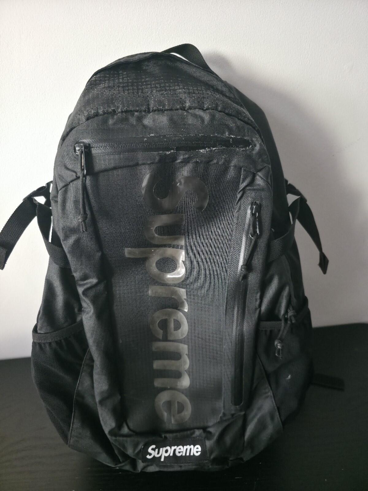 SS21 Supreme Backpack Black