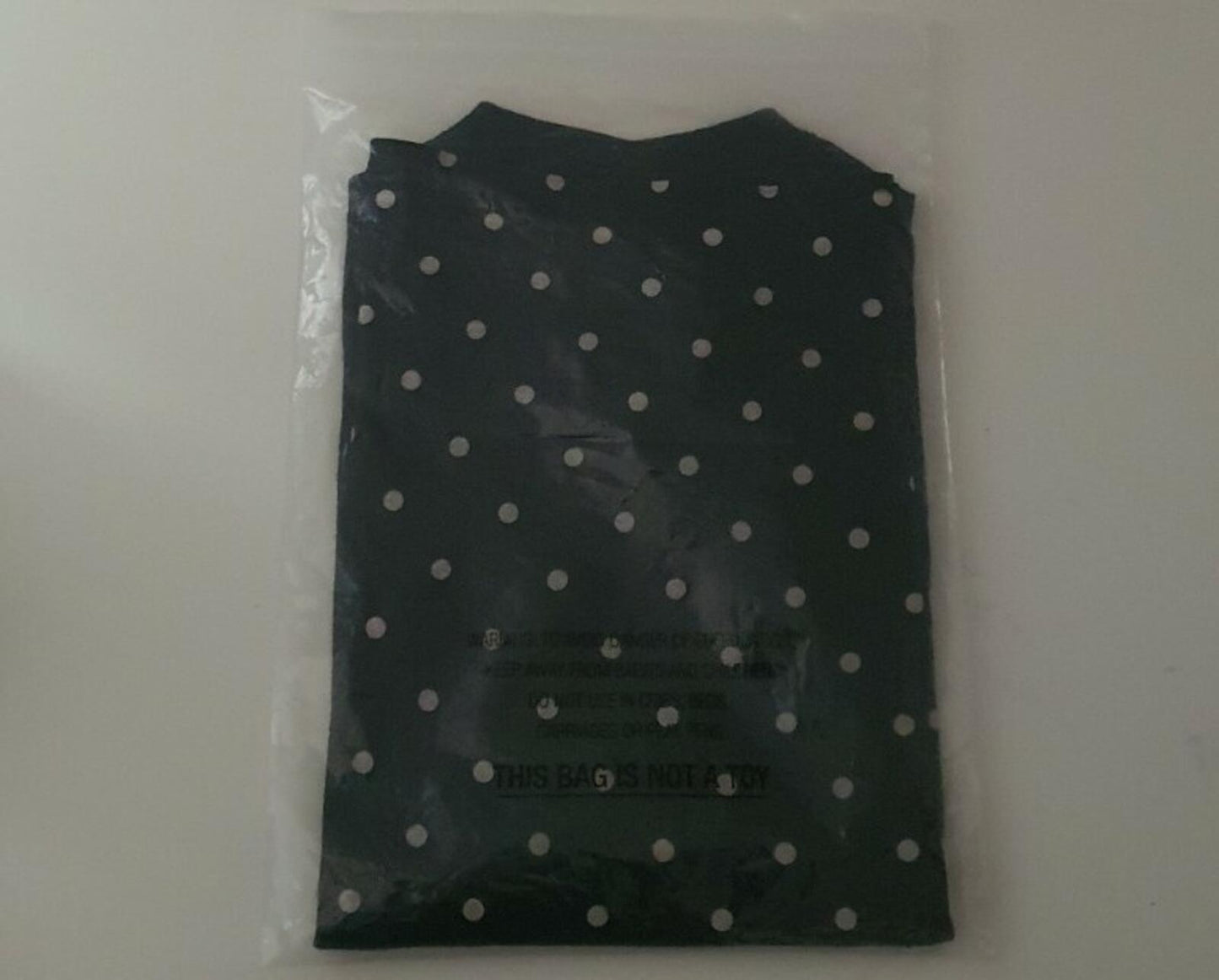 SS12 Supreme x Comme Des Garcons CDG Box Logo Polka Dot Tee black medium Vintage