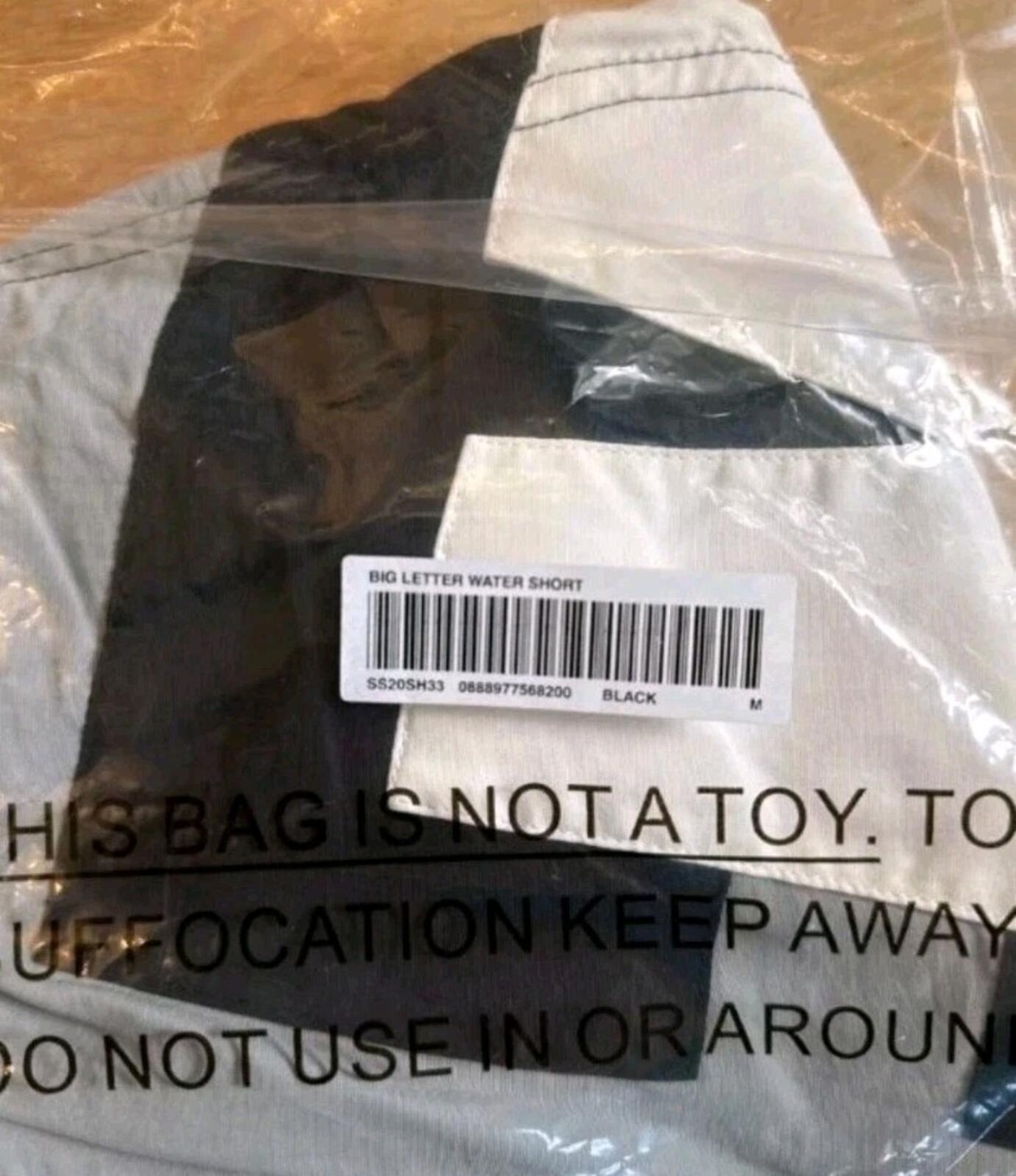 SS20 Supreme Big Letter Track Jacket + Water Shorts Set Size M