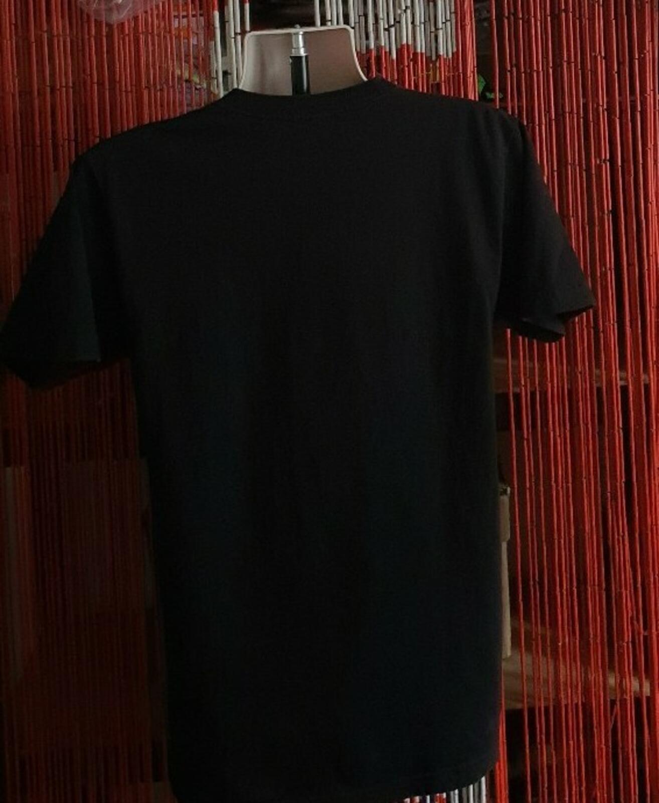 SS15 Supreme King Alpha Queen Omega schwarzes T-Shirt mit Brusttasche M Medium T-Shirt Jamaika