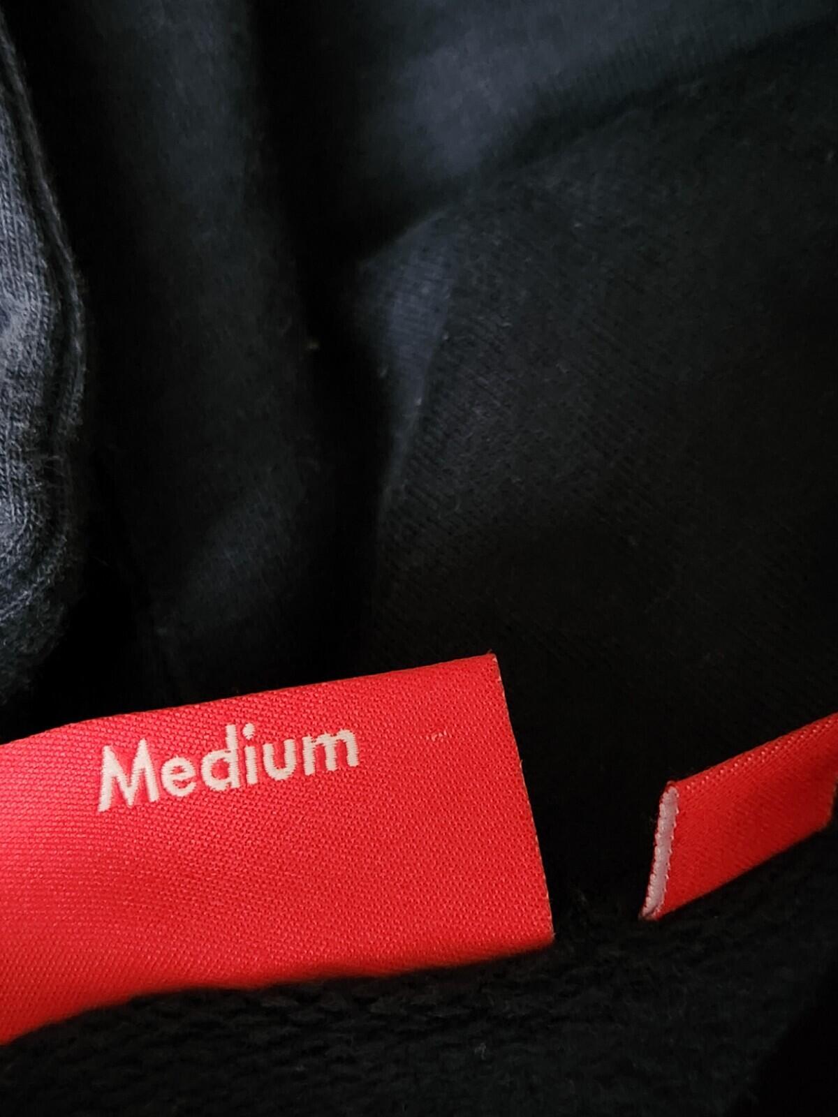 SS22 Supreme Team Chenille Kapuzenpullover Größe M Navy Hoodie