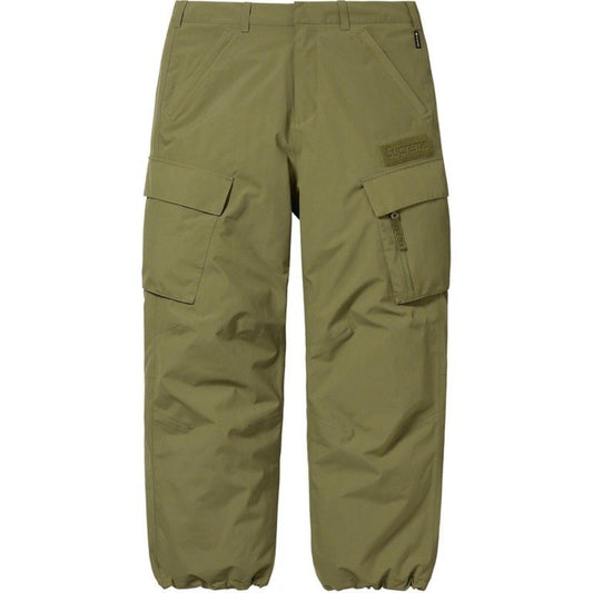 FW23 Supreme GORE-TEX Pantalón Cargo Oliva Talla 30 Pequeño Impermeable