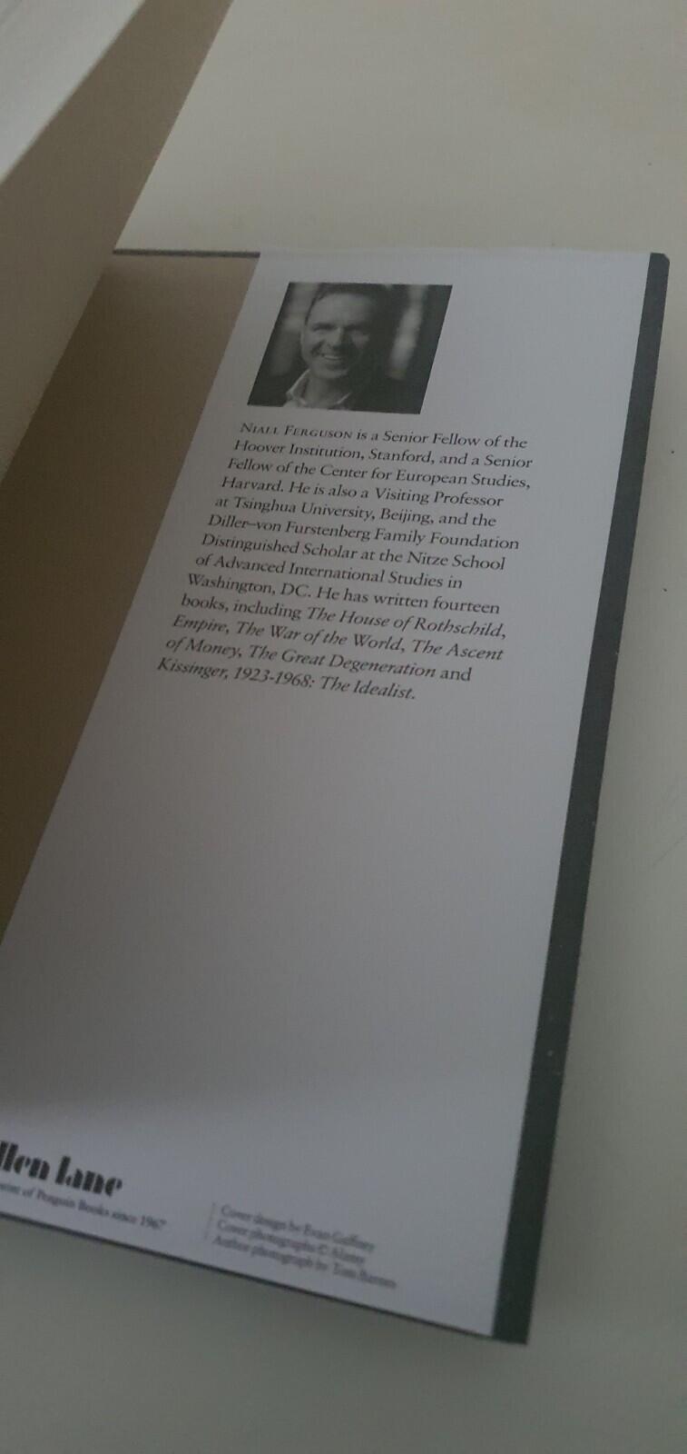 NIALL FERGUSSON The Square and the Tower : Networks, Allen Lane book RRP £25 New
