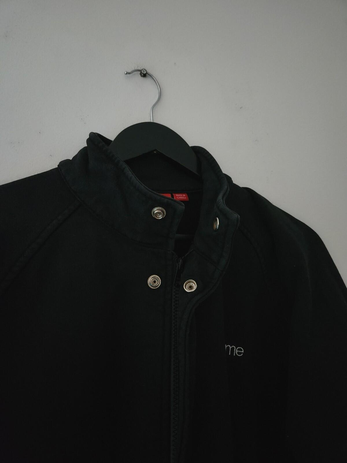 FW14 Supreme Fleece Warm Up Jacket Black Size L