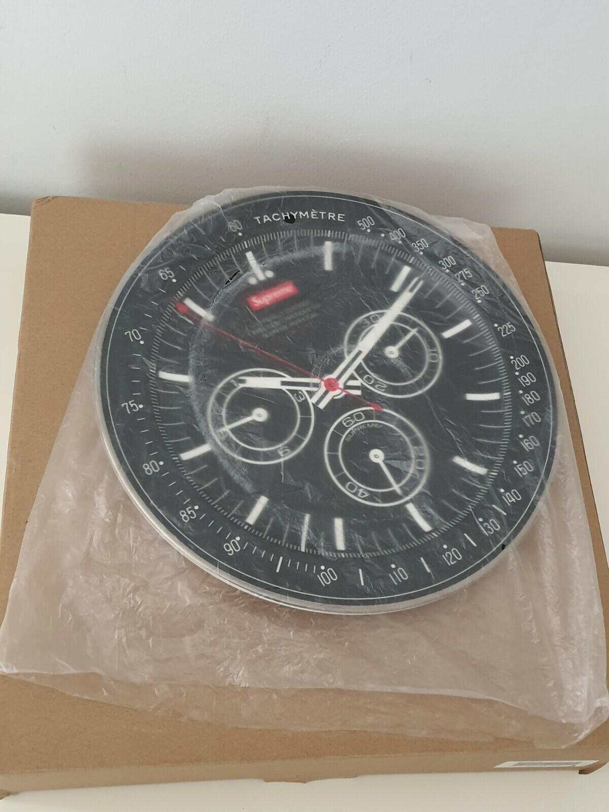 FW20 Supreme Watch porcelain plate black New in original packaging