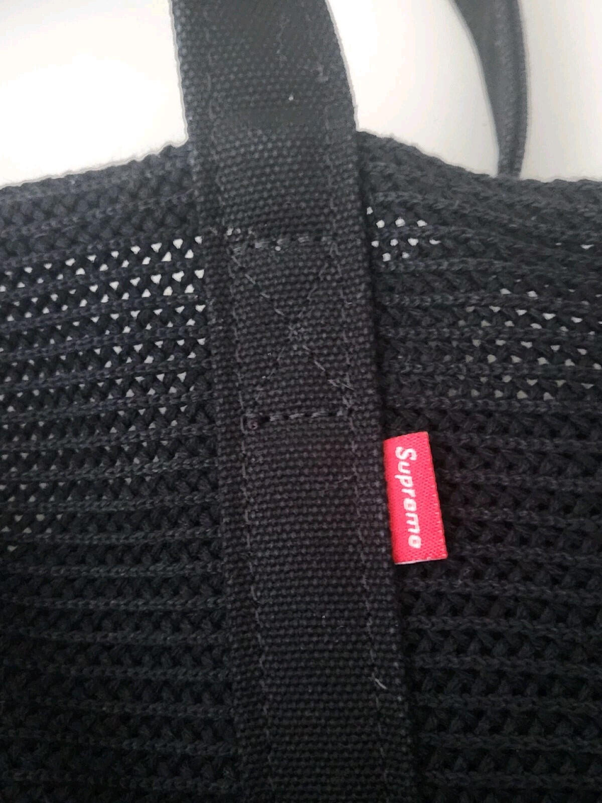 SS21 Supreme string bag box logo Tote Bag 24L Canvas