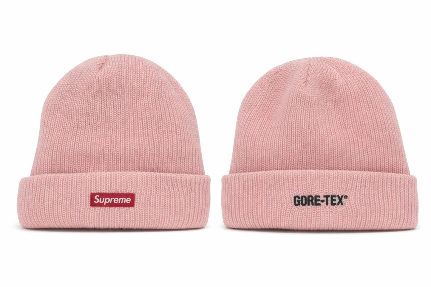 FW18 Supreme GORE-TEX Beanie Pink Waterproof