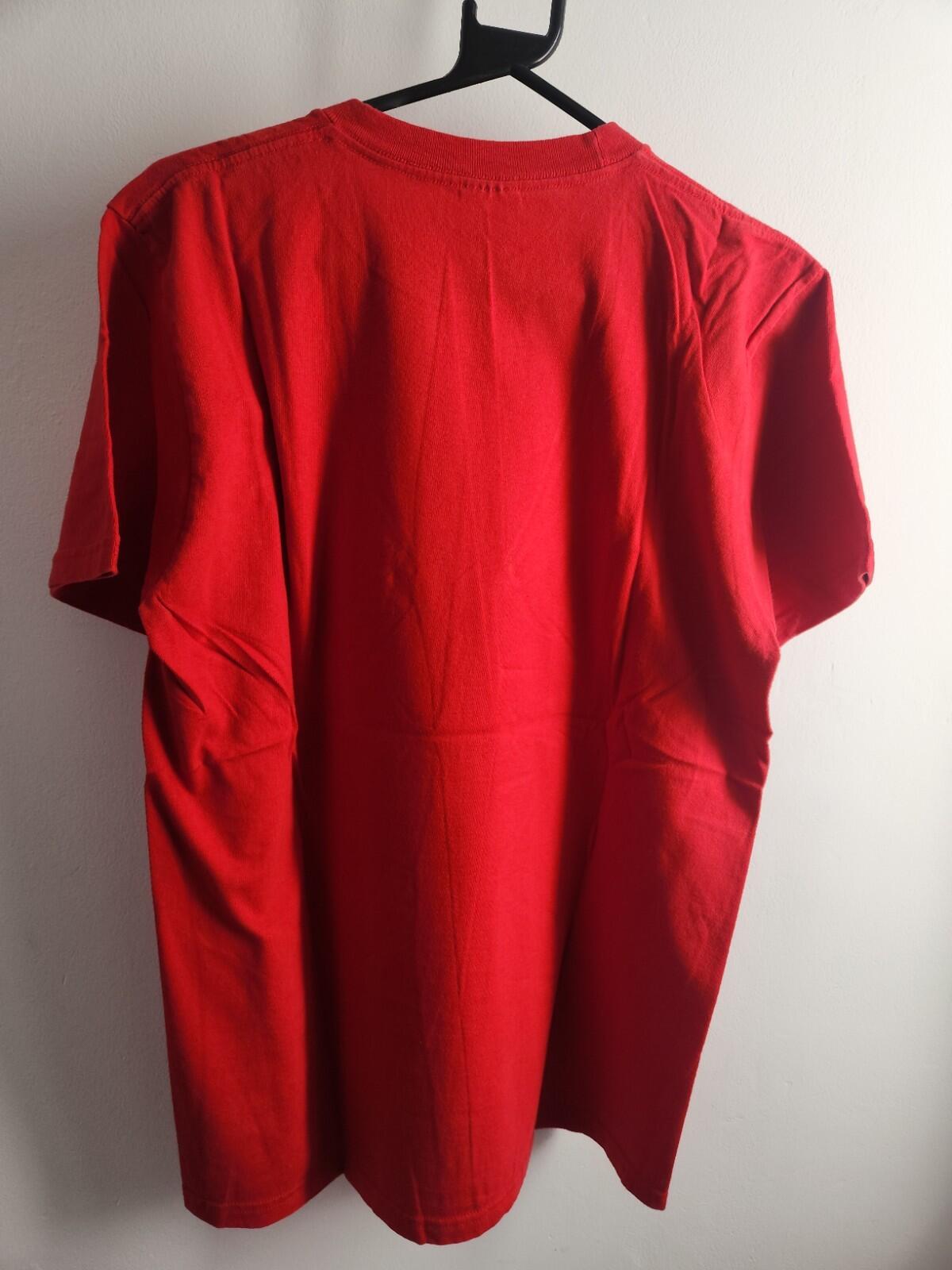 SS16 Supreme x Morrissey Photo Tee Red Size L