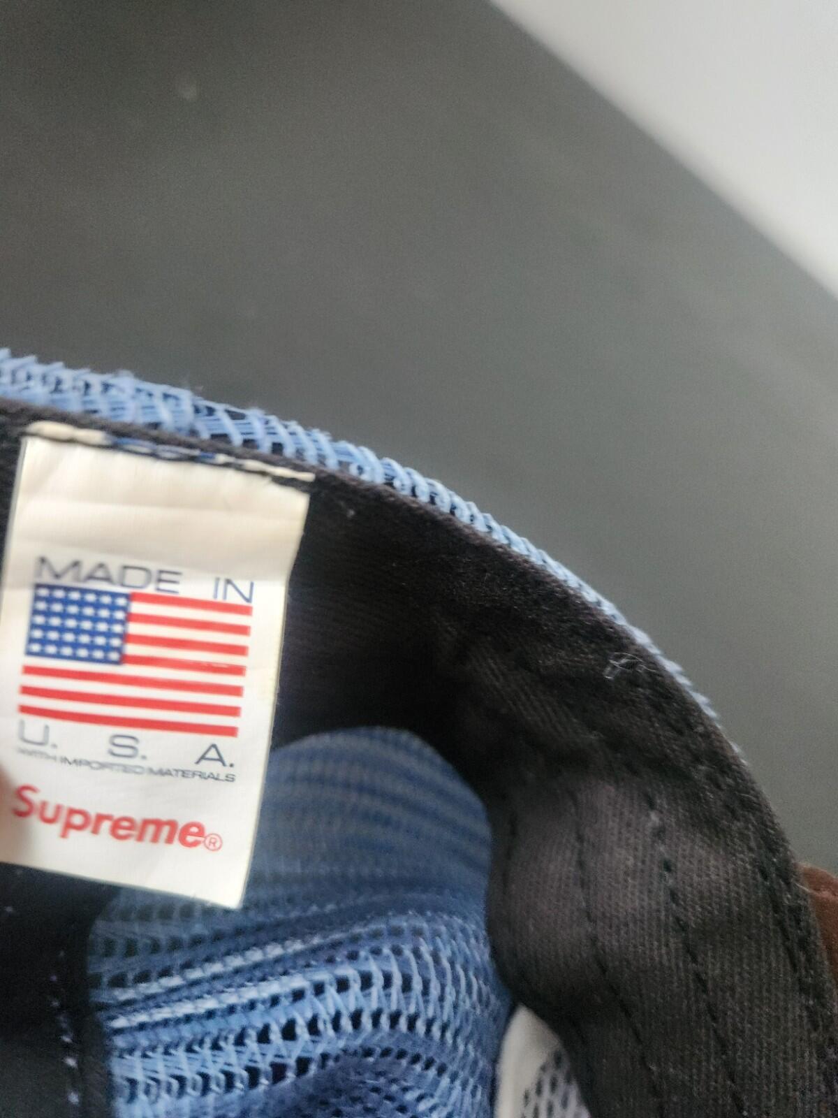 SS22 Supreme Silk Mesh Back 5-Panel Brown