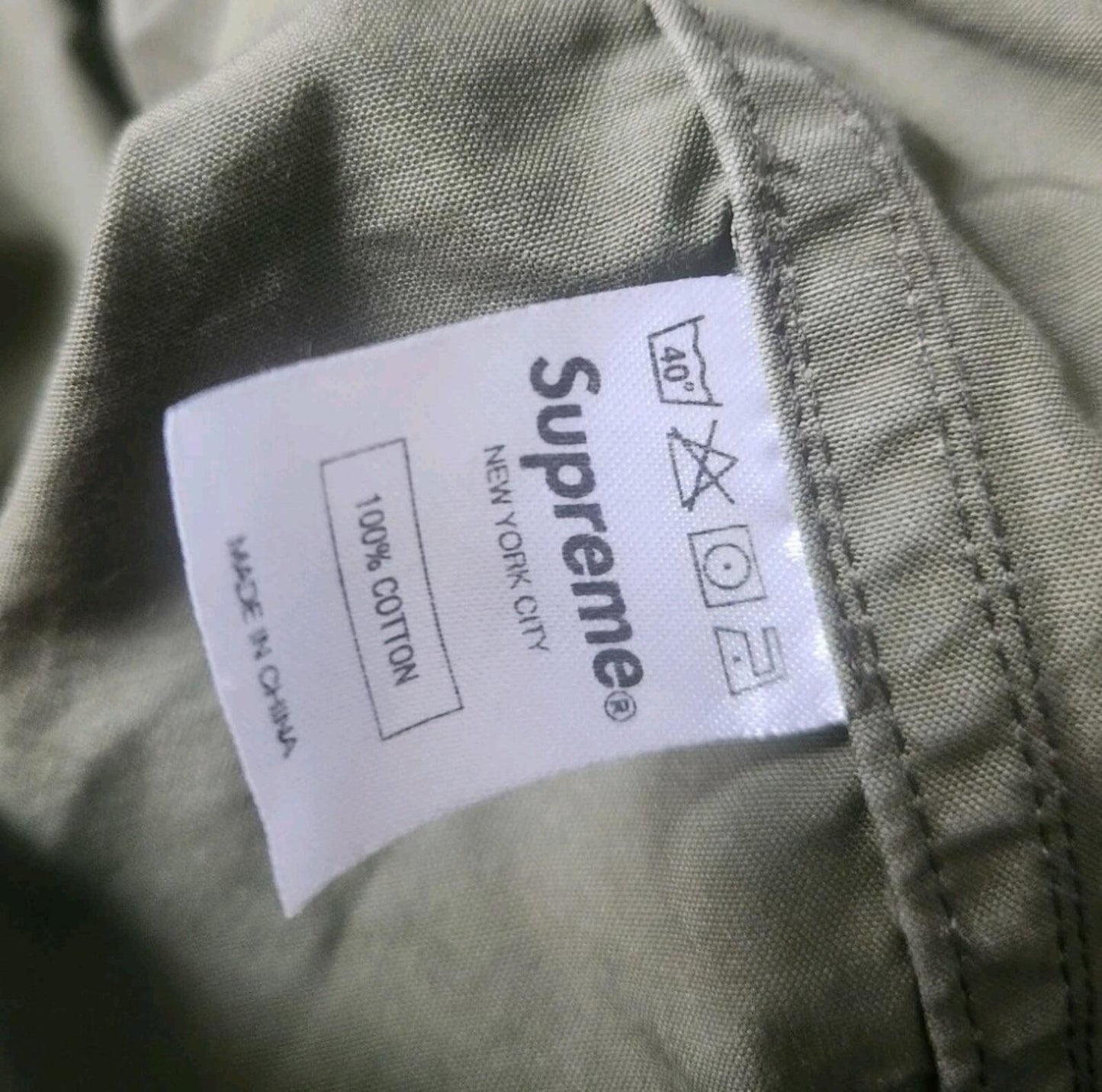 SS12 Supreme Field Jacket Giraffe Camo Vintage Rare Shirt 2012 Size L Large