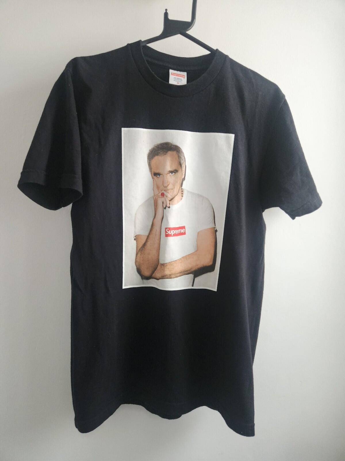 SS16 Supreme x Morrissey Photo Tee Black Size M