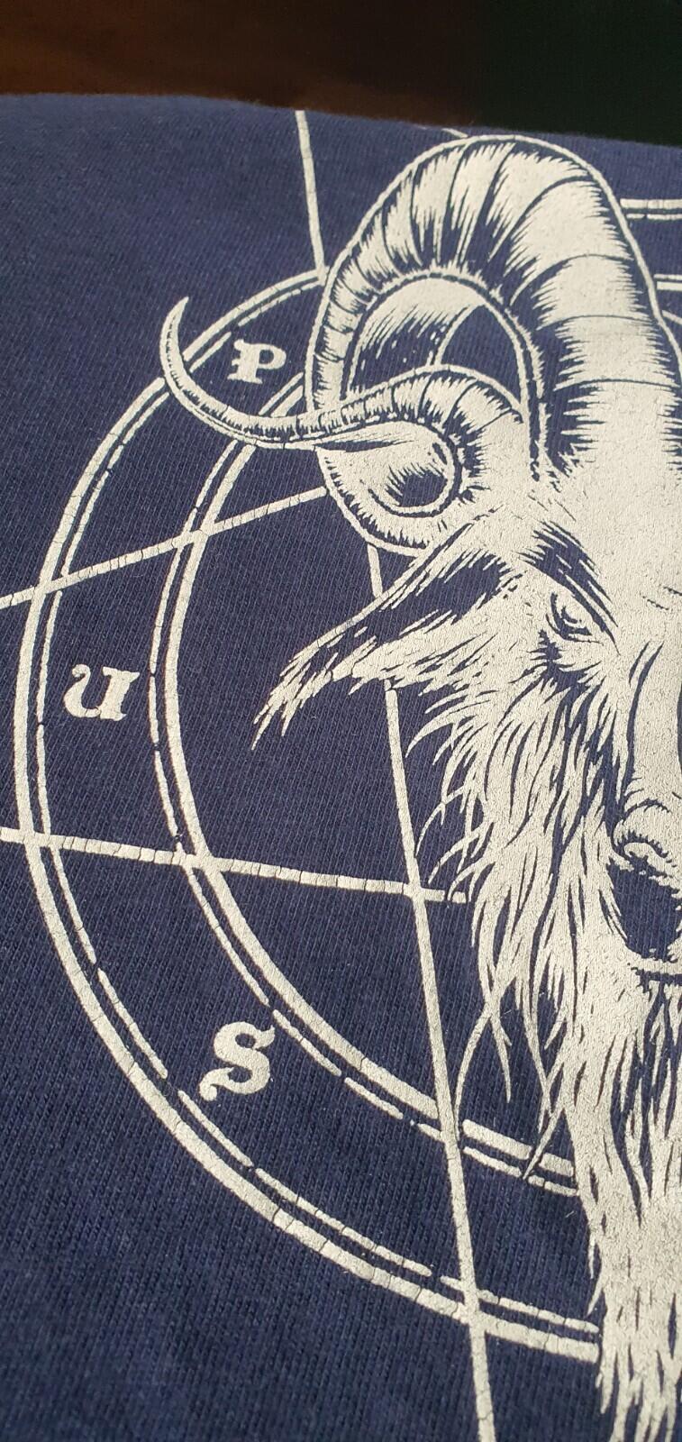 FW10 Supreme x Sean Cliver Pentagram L/S tee M medium T-shirt vintage Very Rare