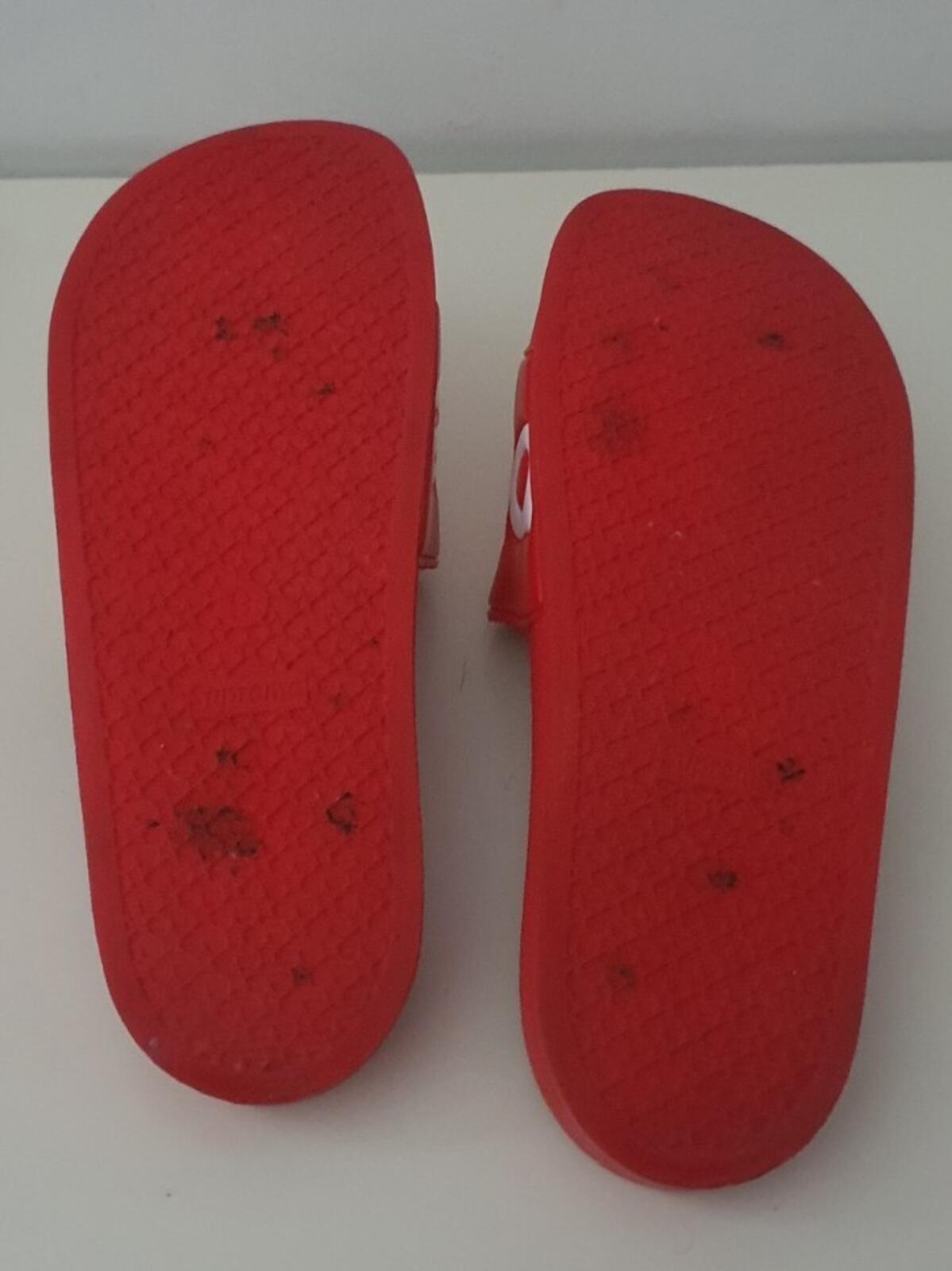SS14 Supreme Sandalia Roja Talla UK 8 US 9 EUR 42.5